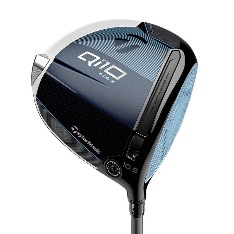 TaylorMade Qi10 MAX DesignerSeries Blue Driver 9° - Stiff | NordicaGolf