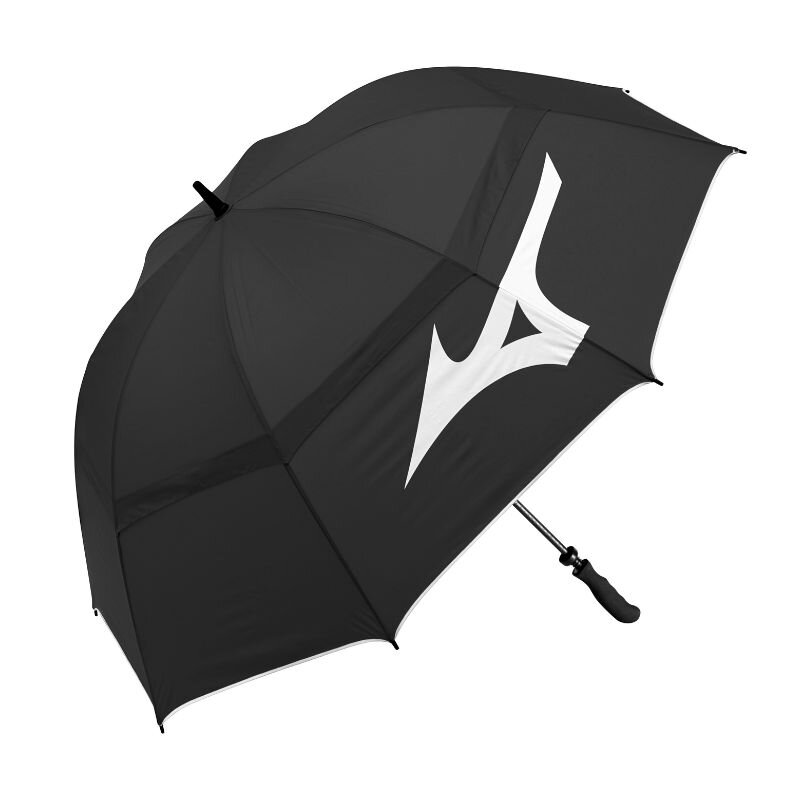 Mizuno Tour Twin Canopy Golf Umbrella - Grey/Blue Mizuno Tour Twin Canopy Golf Umbrella - Grey/Blue