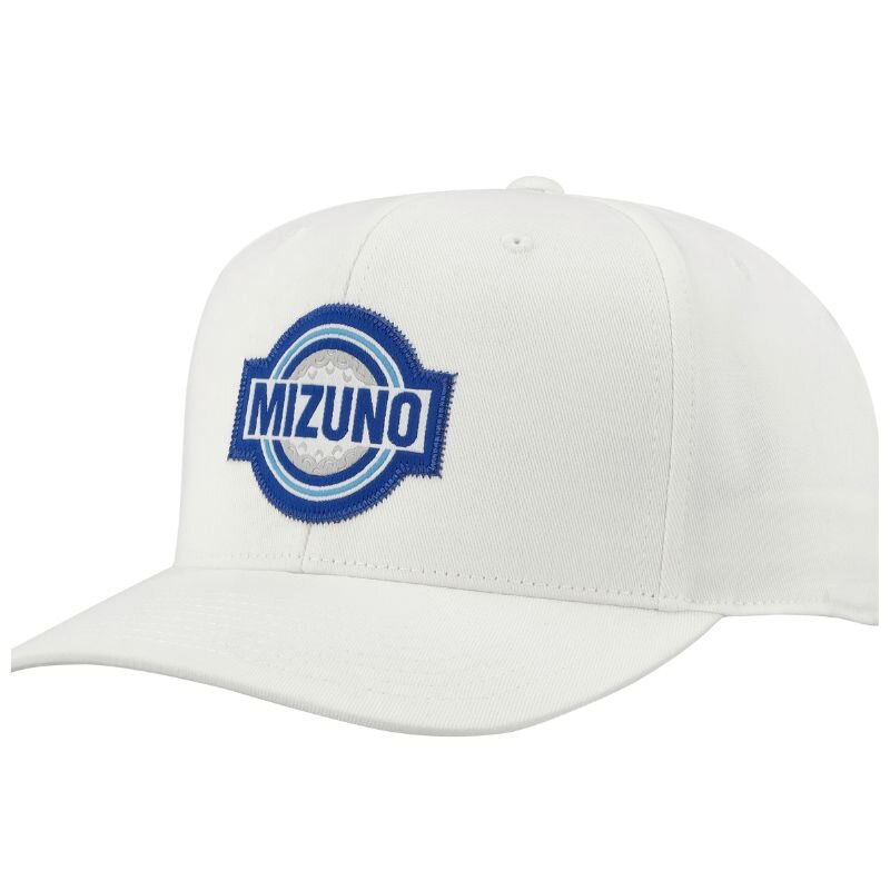 Mizuno Patch Snapback Cap White