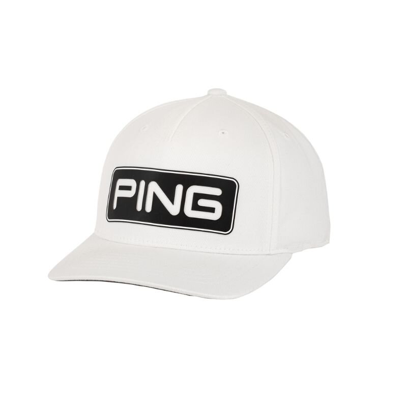 Ping Tour Classic Golf Cap - White Ping Tour Classic Golf Cap - White